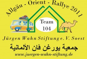 Das Team der JWS mit eigenem Logo.