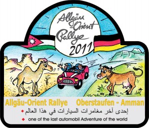 Das Logo der Allgäu-Orient-Rallye.