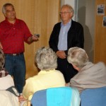 Dr. Christian Aponte und Klaus Schubert